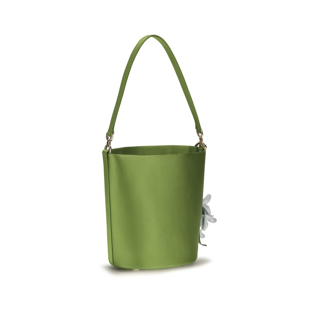 Self-Portrait Bicolor Polyester Backet Bag - Image 3