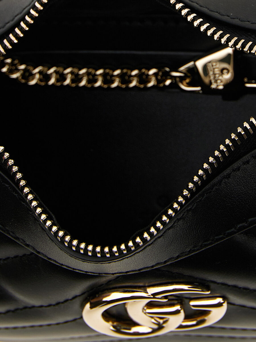 Gucci Black Calfskin Shoulder Bag - Image 4