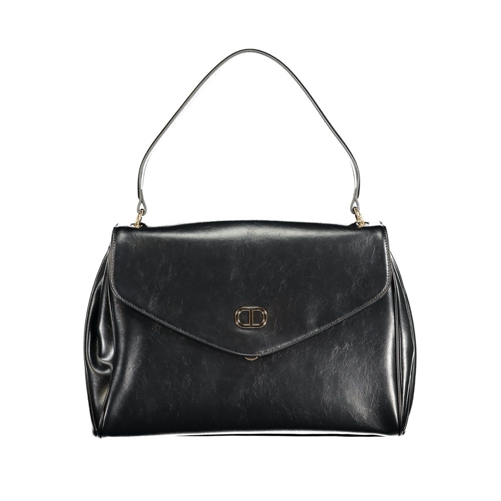 Twinset Black Polyurethane Women's Bag
