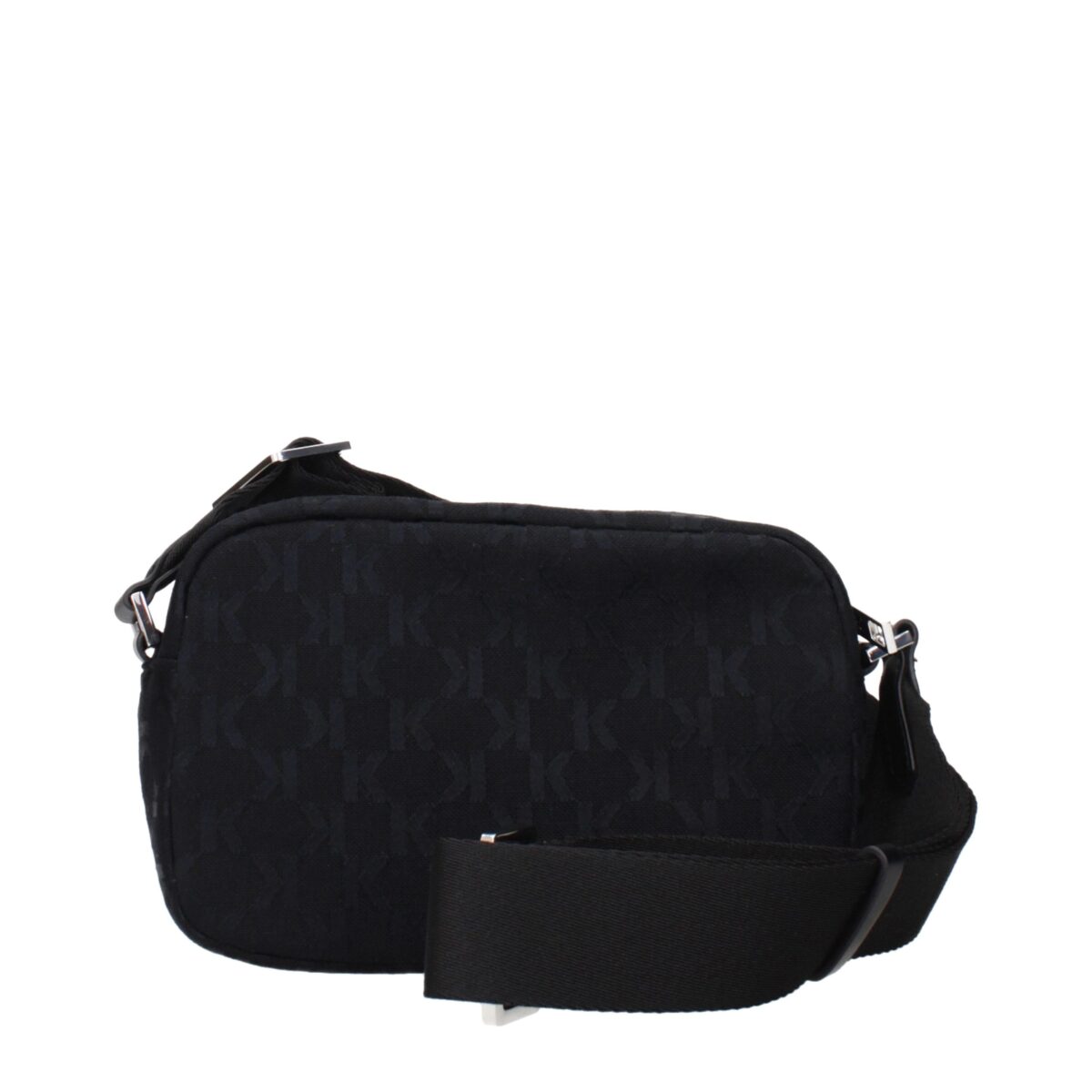 Karl Lagerfeld Black Fabric Crossbody Bag - Image 3