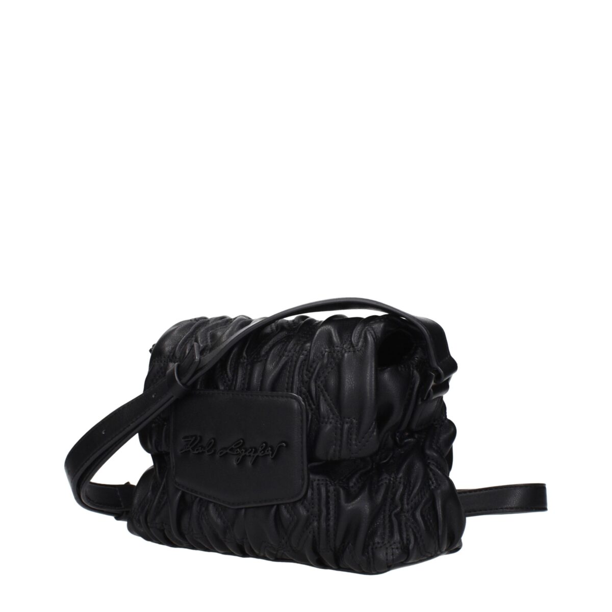 Karl Lagerfeld Black Polyester Crossbody Bag - Image 2
