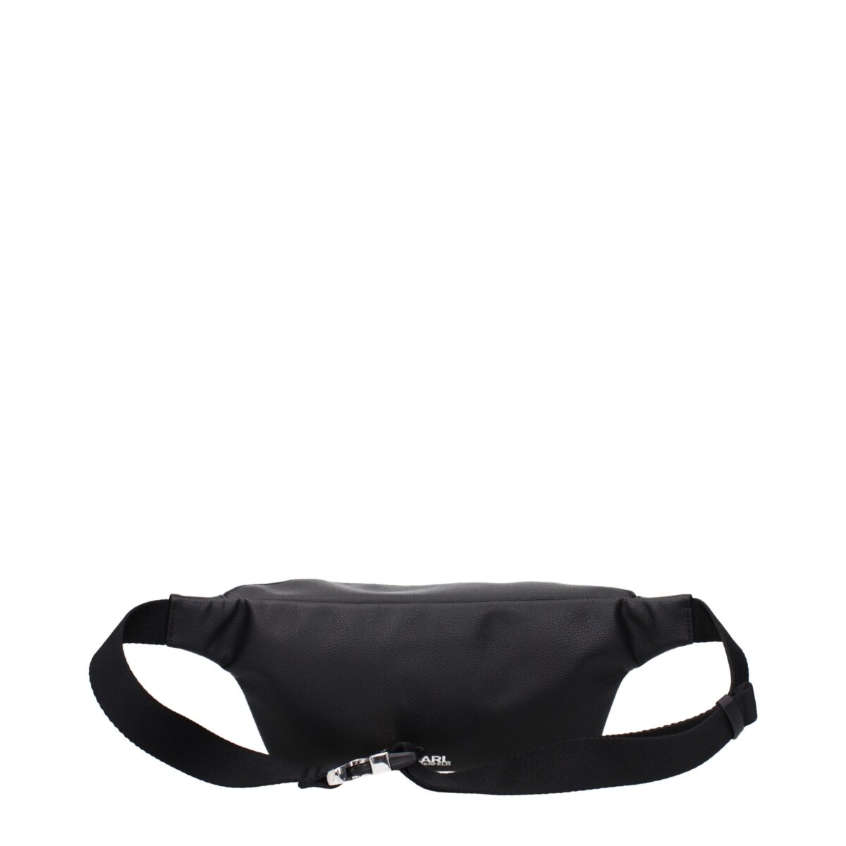 Karl Lagerfeld Black Leather Backpack - Image 3
