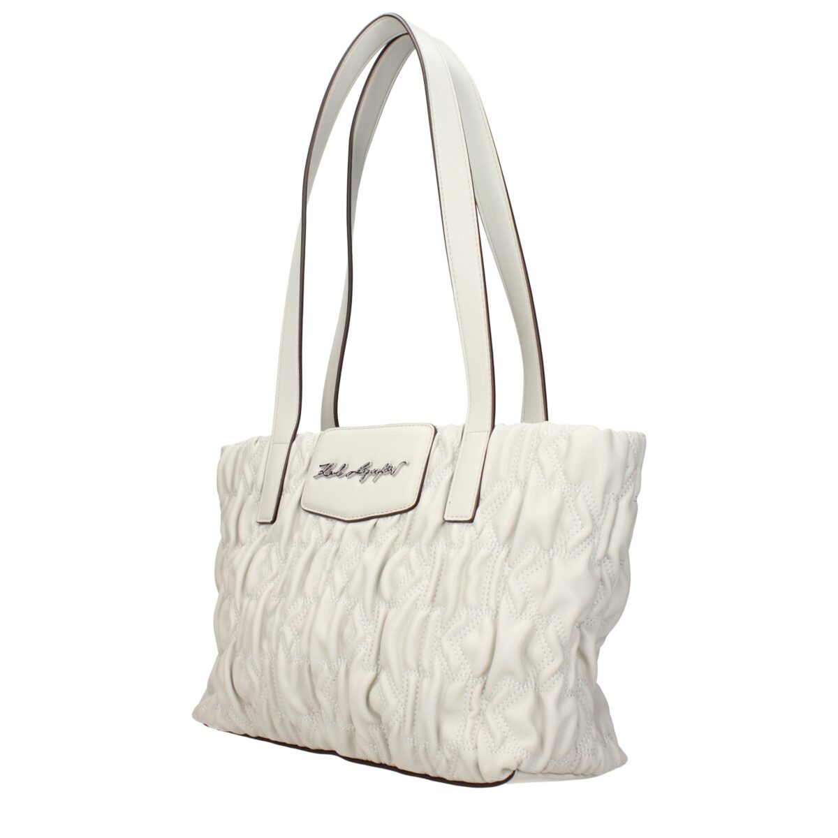 Karl Lagerfeld Gray Polyester Shoulder Bag - Image 2