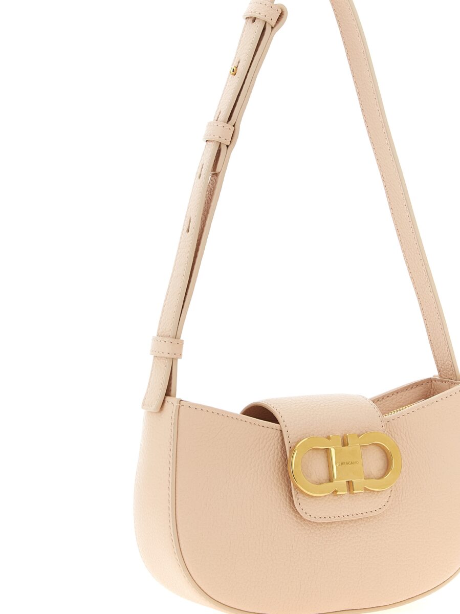 Ferragamo Multicolor Calfskin Shoulder Bag - Image 3