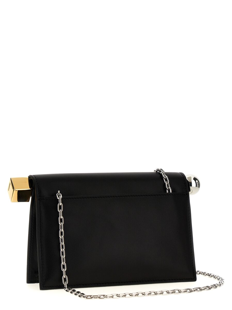 Jacquemus Black Lamb Leather Clutch Bag - Image 2
