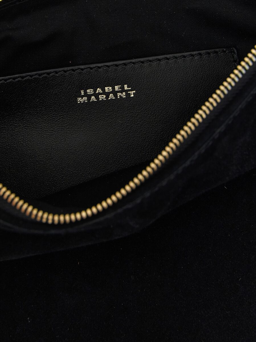 Isabel Marant Black Calfskin Handbag - Image 4