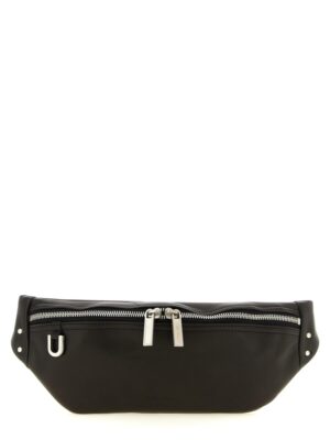 Rick Owens Black Calfskin Crossbody Bag