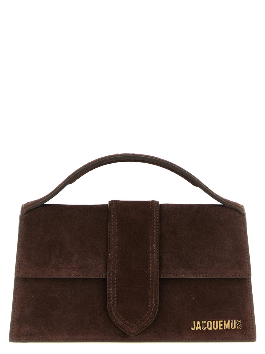 Jacquemus Brown Calfskin Handbag
