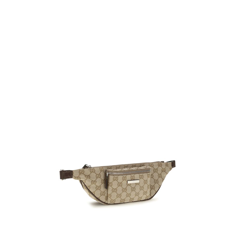 Gucci Beige Fabric Shoulder Bag - Image 2