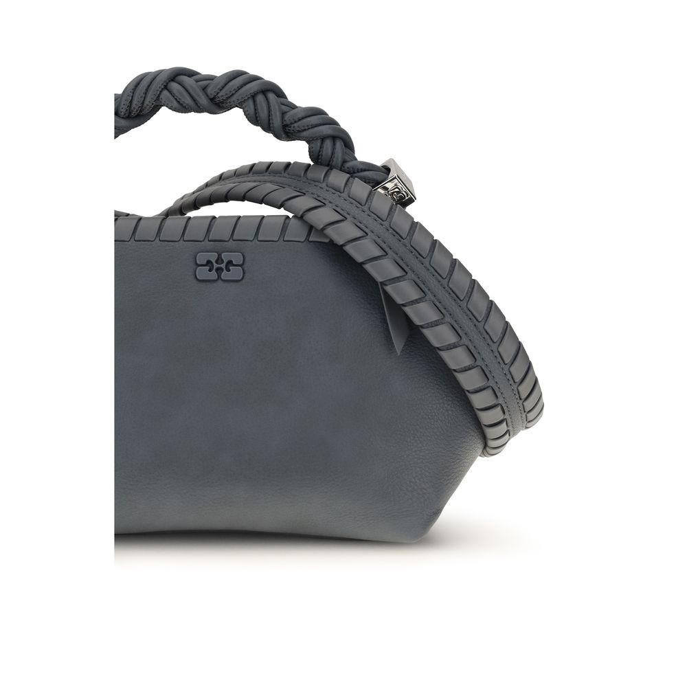 Ganni Blue Polyethylene Shoulder Bag - Image 4
