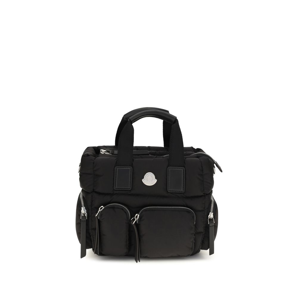 Moncler Black Nylon Shoulder Bag