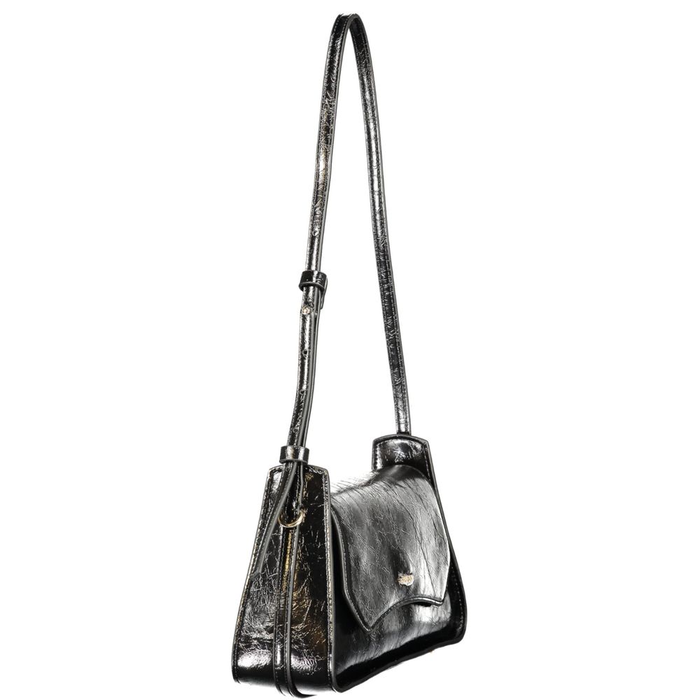 Guess Jeans Nero Poliuretano Donna Bag - Image 3