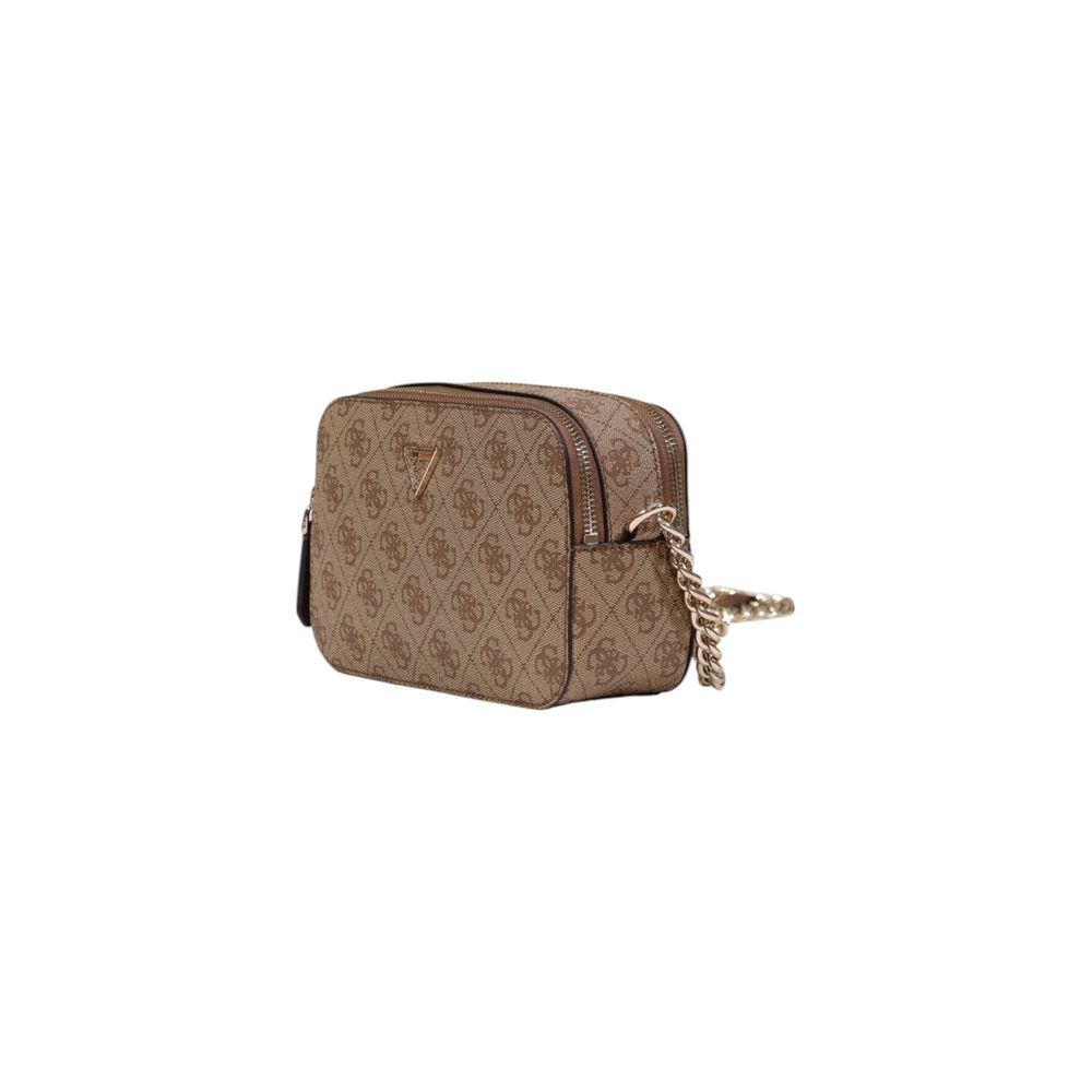 Guess Brown Polyethylene Handbag - Image 3
