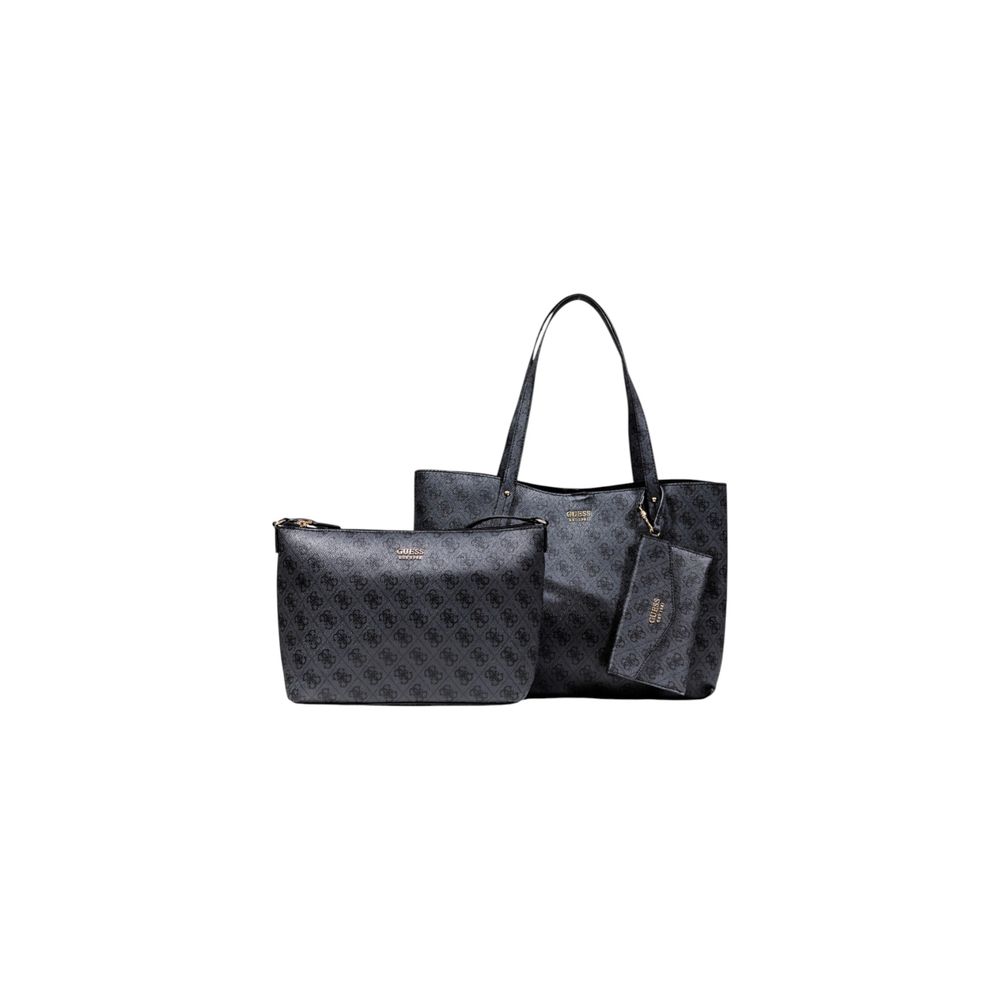 Guess Gray Polyethylene Handbag - Image 3