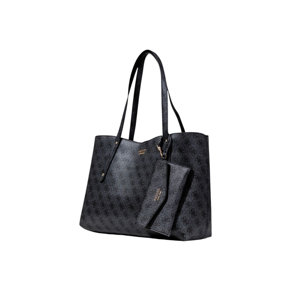 Guess Gray Polyethylene Handbag - Image 4