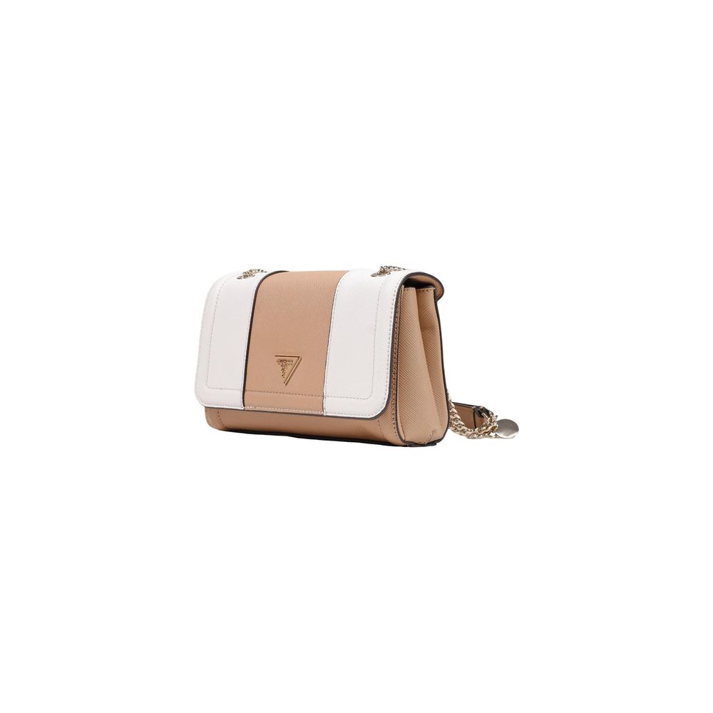 Guess Beige Polyethylene Handbag - Image 2
