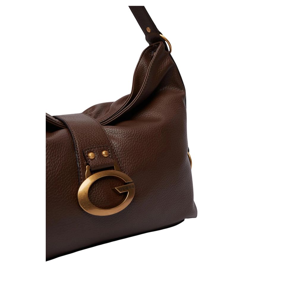 Guess Brown Polyethylene Handbag - Image 2
