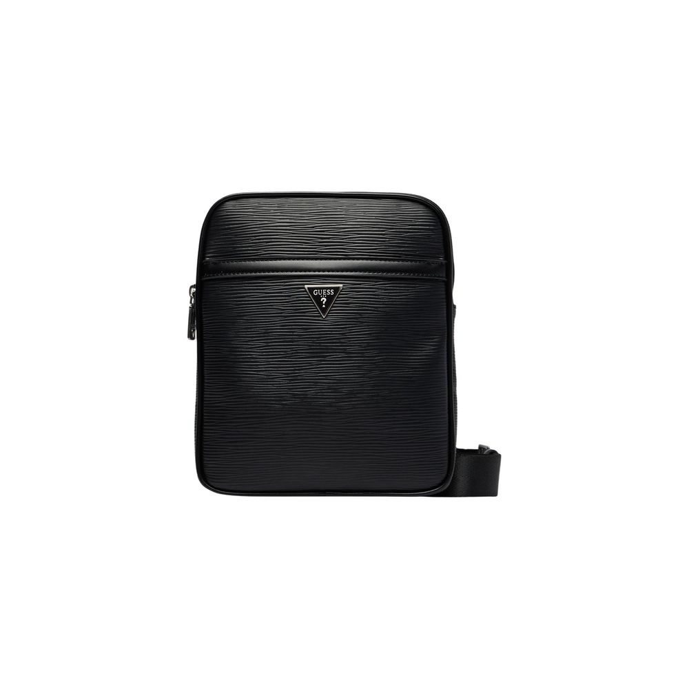 Guess Black Polyethylene Messenger Bag
