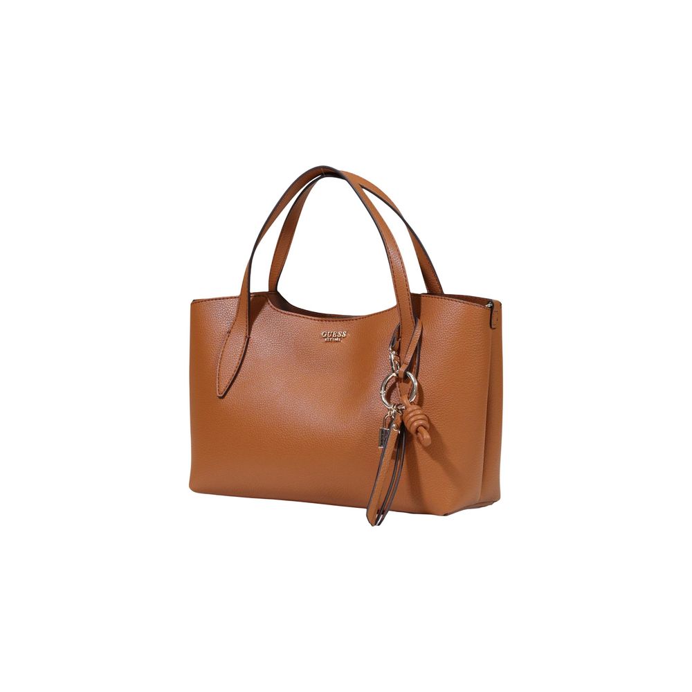 Guess Beige Polyethylene Handbag - Image 5