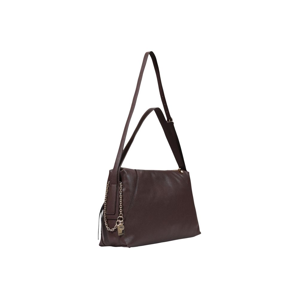 Guess Brown Polyethylene Handbag - Image 2