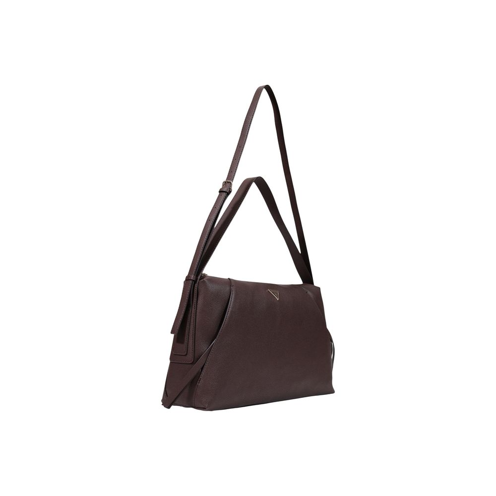 Guess Brown Polyethylene Handbag - Image 3