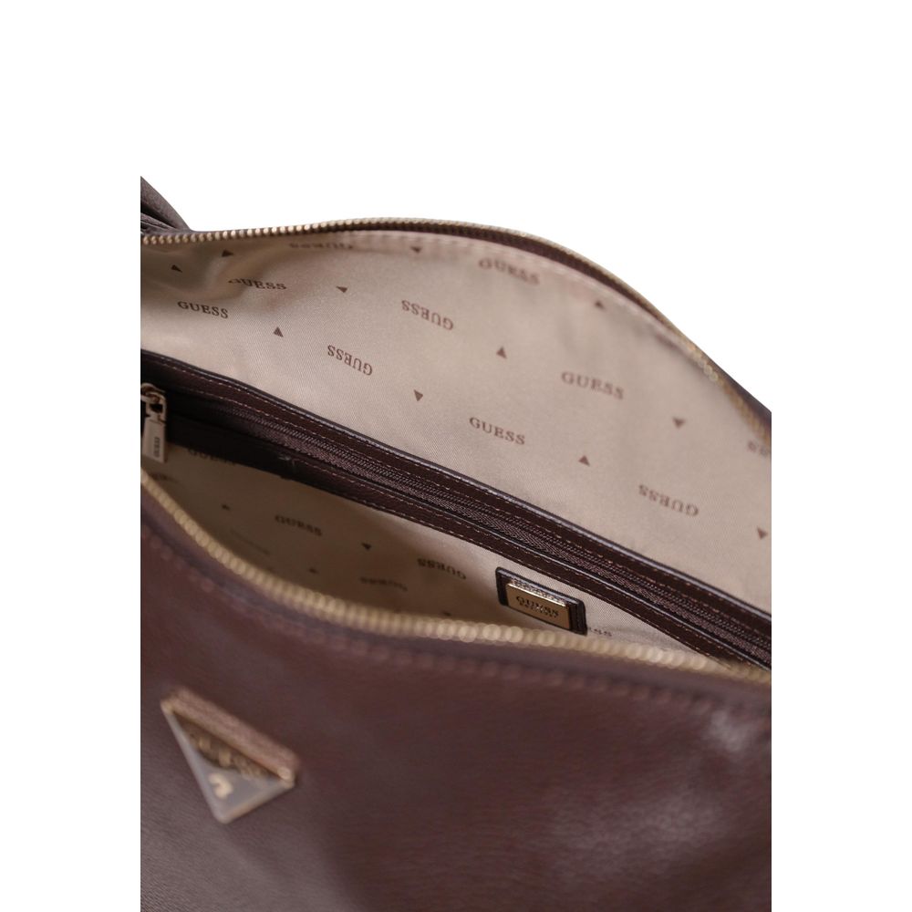 Guess Brown Polyethylene Handbag - Image 5