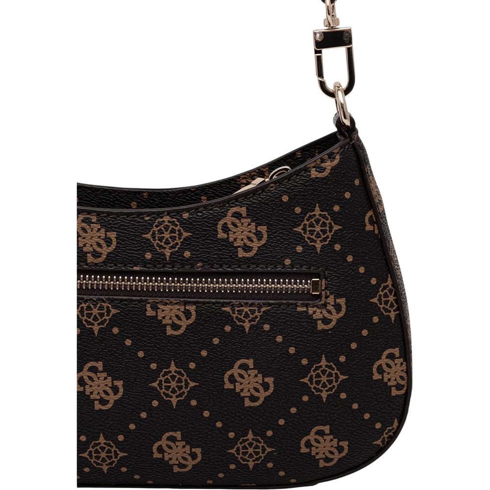 Guess Brown Polyethylene Handbag - Image 3