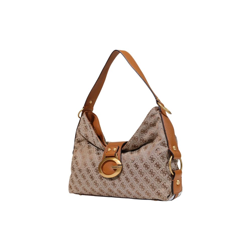 Guess Beige Polyester Handbag - Image 2