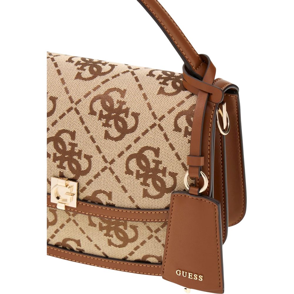 Guess White Polyester Handbag - Image 4
