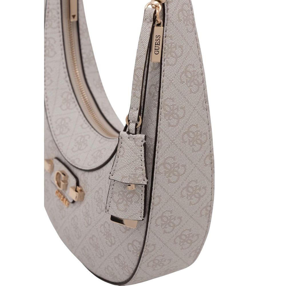 Guess White Polyethylene Handbag - Image 4