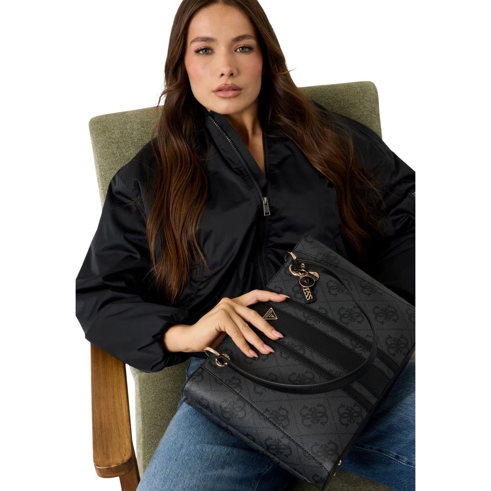 Guess Gray Polyethylene Handbag - Image 2