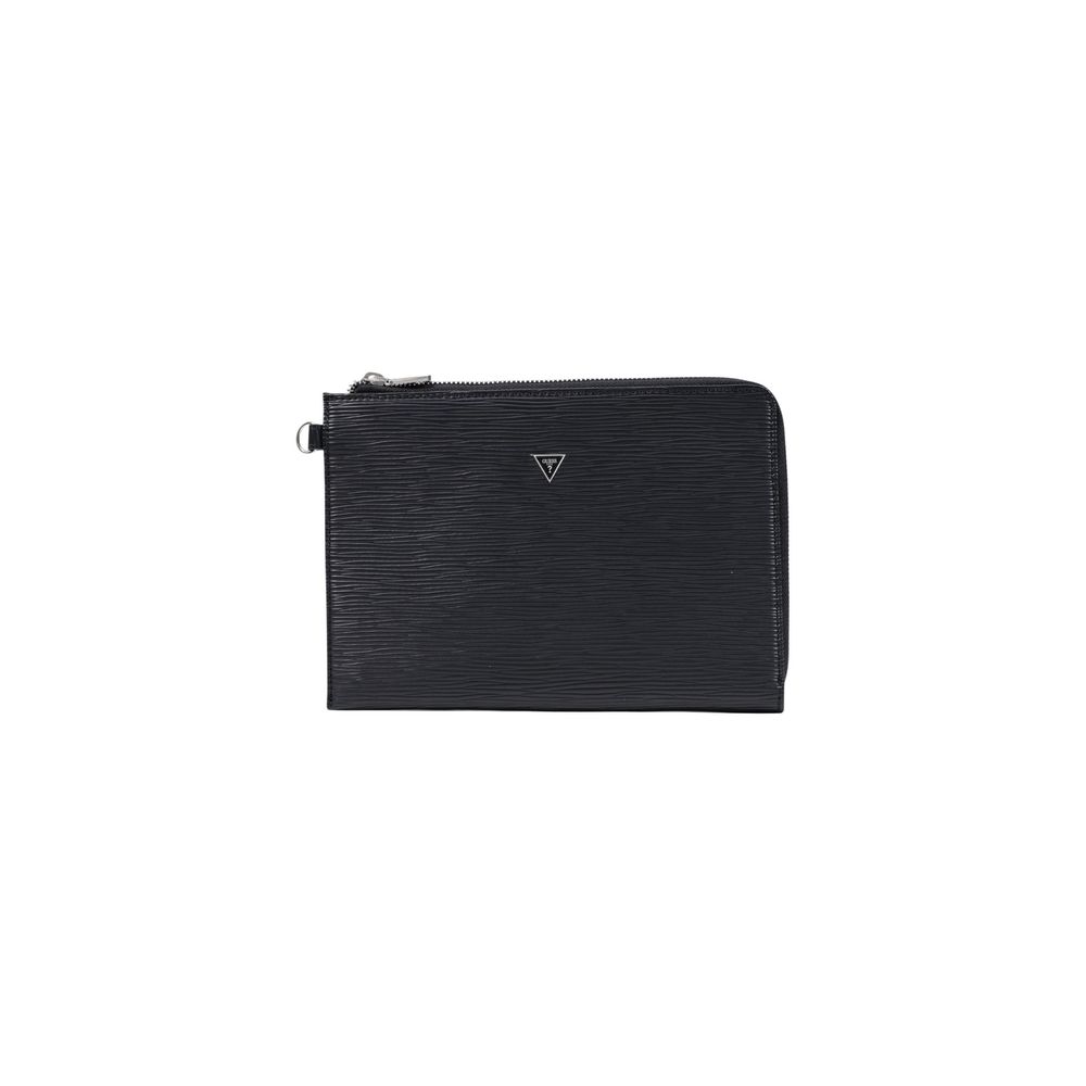Guess Black Polyethylene Clutch Bag - Image 2