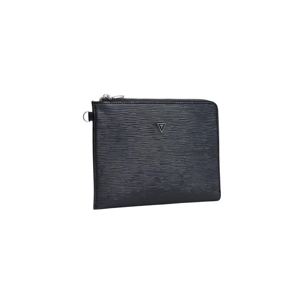 Guess Black Polyethylene Clutch Bag - Image 3