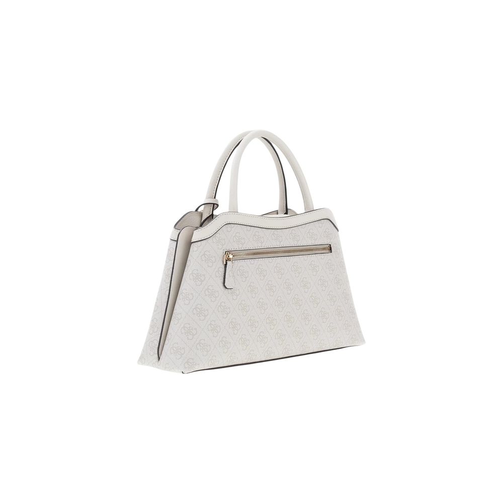 Guess White Polyethylene Handbag - Image 2
