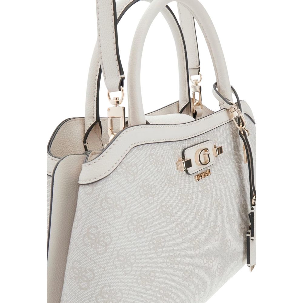 Guess White Polyethylene Handbag - Image 5