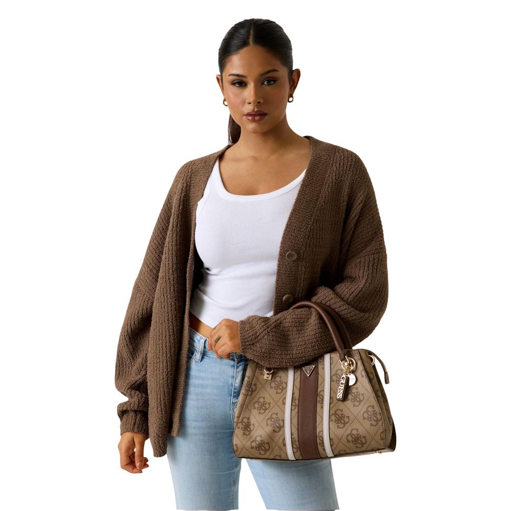 Guess Bicolor Polyethylene Handbag - Image 2