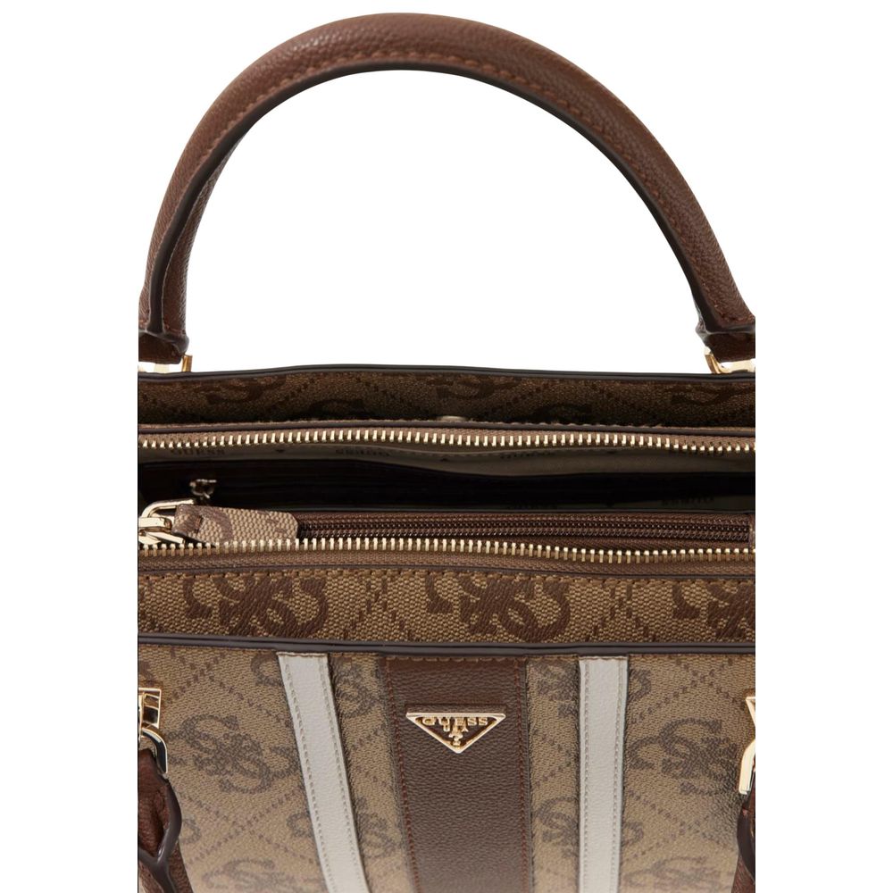 Guess Bicolor Polyethylene Handbag - Image 4