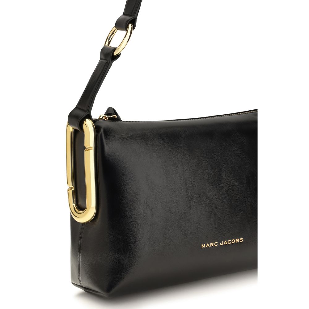 Marc Jacobs Black Calf Leather Bos Taurus Shoulder Bag - Image 4