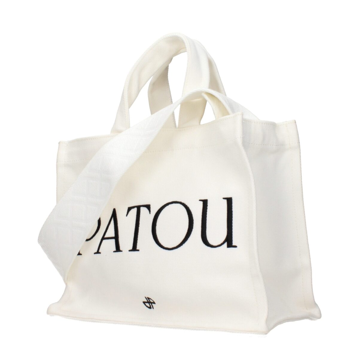 Patou White Fabric Handbag - Image 2
