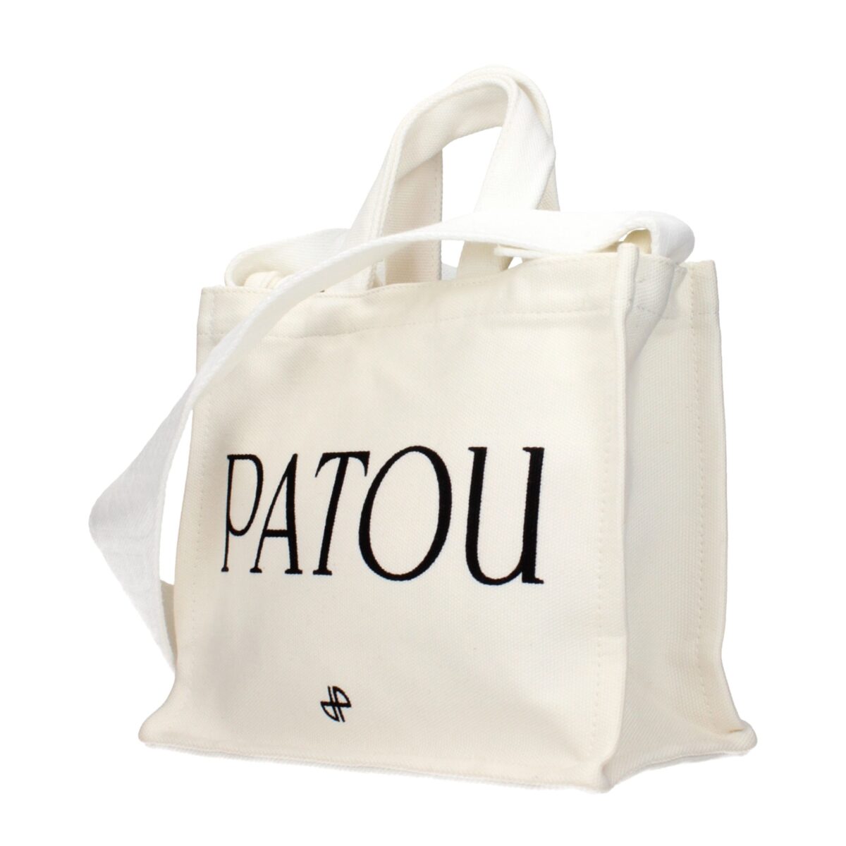 Patou White Cotton Handbag - Image 2