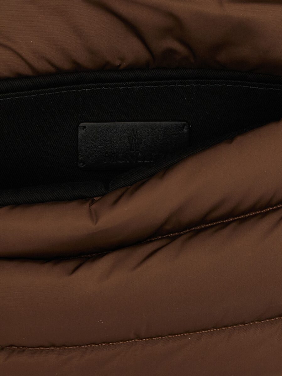 Moncler Brown Polyamide Shoulder Bag - Image 4