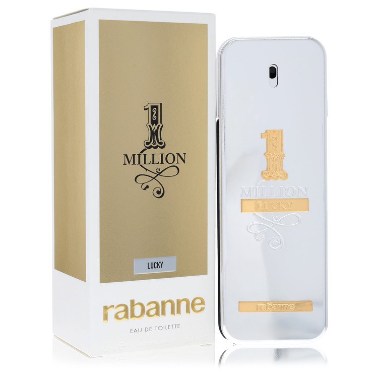 1 Million Lucky by Paco Rabanne - Eau De Toilette Spray 3.4 oz