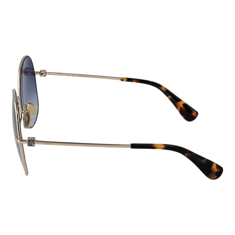 Max Mara Gold Metal Sunglasses - Image 4
