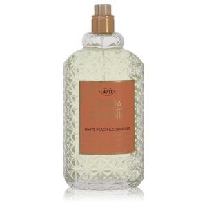 4711 Acqua Colonia White Peach & Coriander by 4711 - Eau De Cologne Spray (Unisex Tester) 5.7 oz