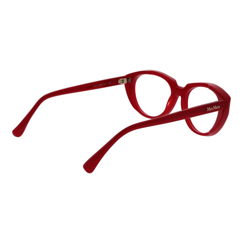 Max Mara Red Acetate Glasses (Frames) - Image 3