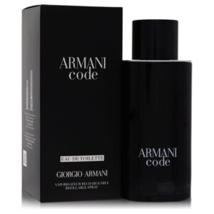 Armani Code by Giorgio Armani - Eau De Toilette Spray Refillable 4.2 oz