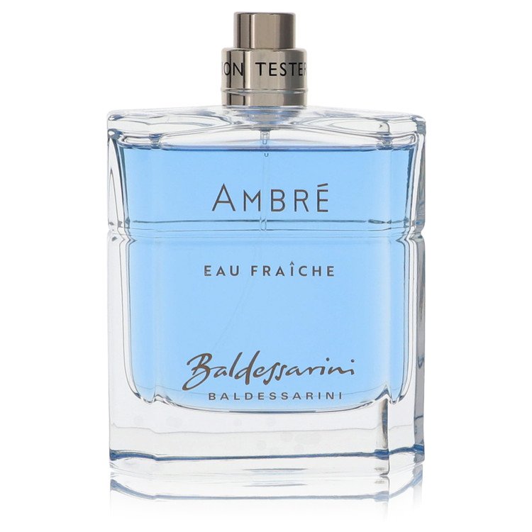 Baldessarini Ambre Eau Fraiche by Hugo Boss - Eau De Toilette Spray (Tester) 3 oz