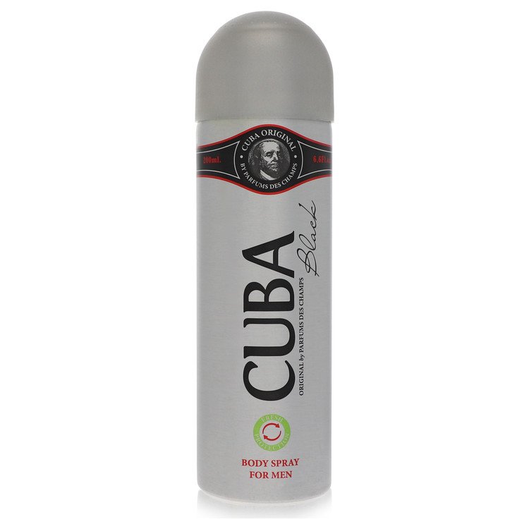 CUBA Black by Fragluxe - Body Spray 6.6 oz