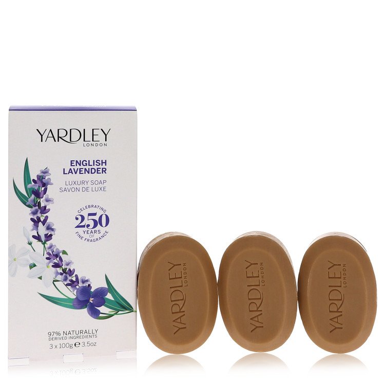 English Lavender by Yardley London - 3 x 3.5 oz Soap 3.5 oz