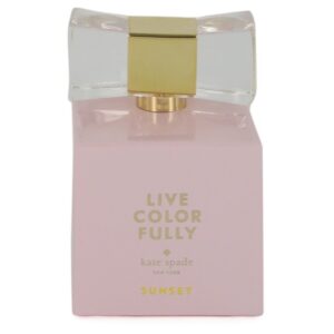 Live Colorfully Sunset by Kate Spade - Eau De Parfum Spray (unboxed) 3.4 oz